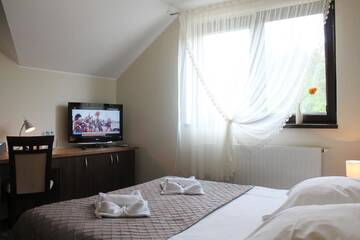 Фото номера Стандартный двухместный номер с 1 кроватью Отель Hotel Cykada г. Вельки Глембожек 5